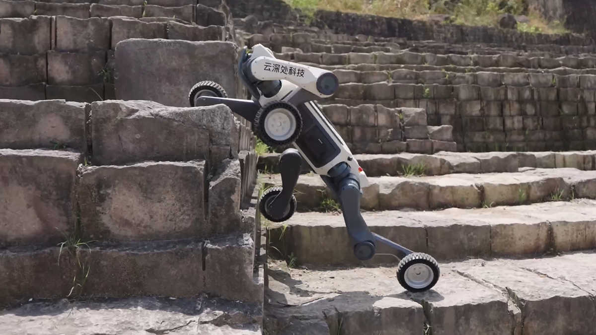 Robot with wheels 2
