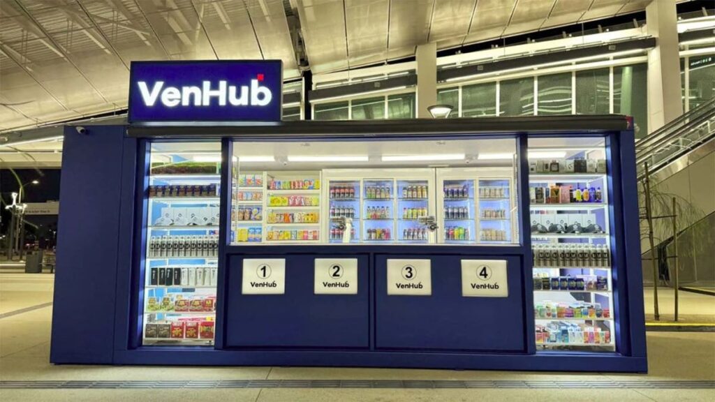 The Robot-Run Venhub store is changing the future of purchases