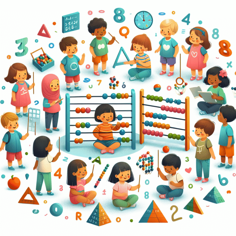 Projetos de Matemática para Crianças Pequenas: Explorando Conceitos