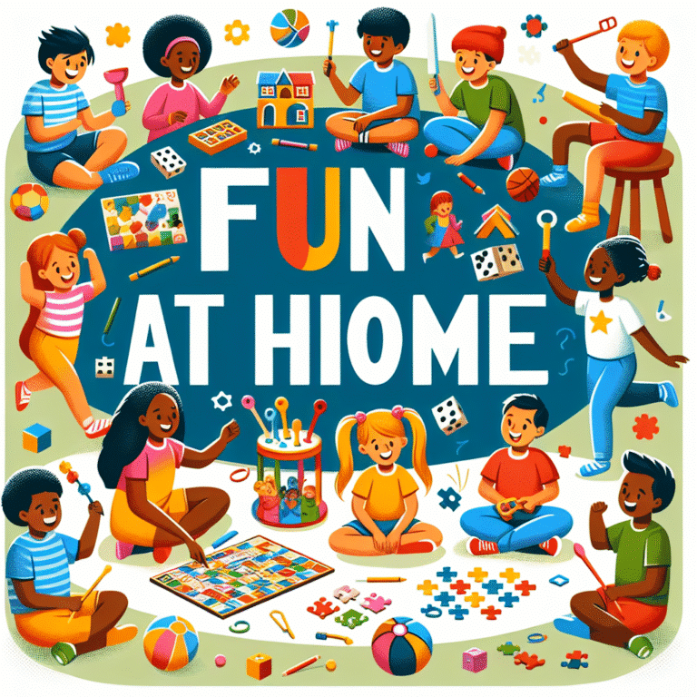 Jogos em Grupo para Crianças: Diversão em Casa